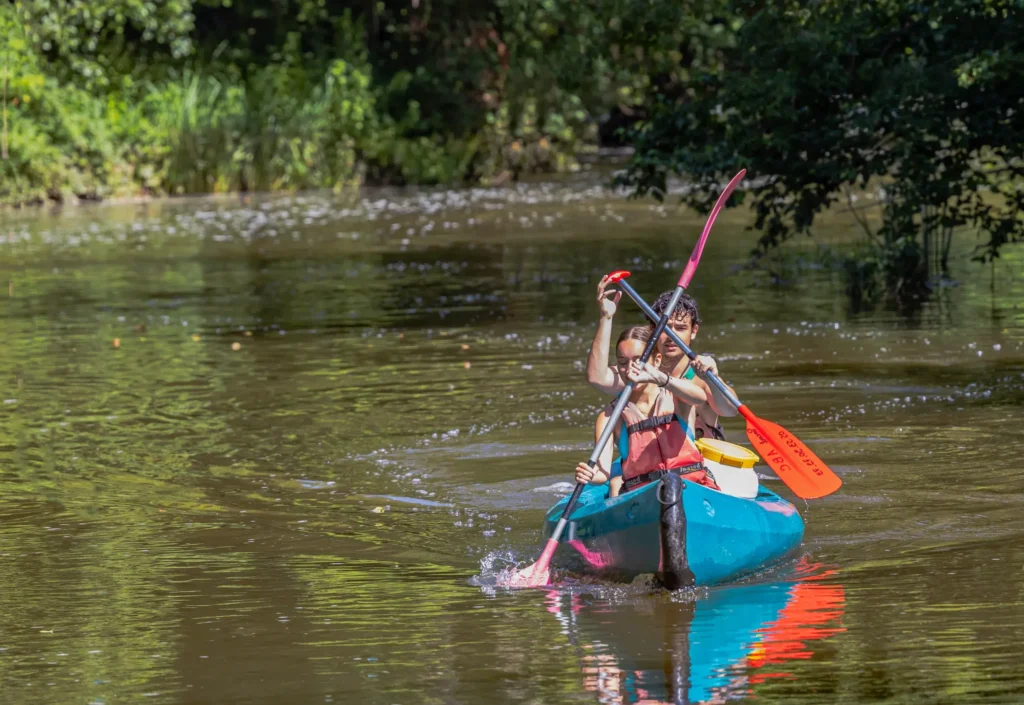 Balade en canoë sur la rivière Dronne