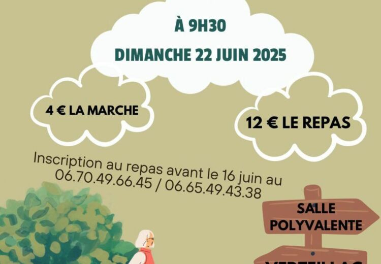 10km marche Verteillac 22 juin