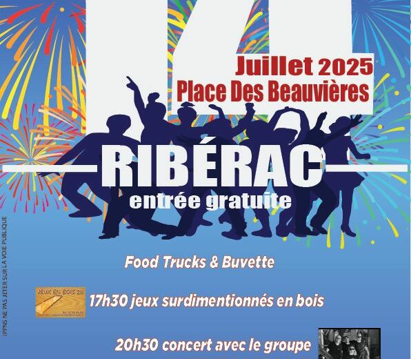 14 Juillet Ribérac