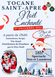 Affiche Village de Noël