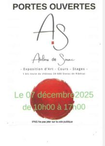 Atelier' de Siorac portes ouvertes 7 dec