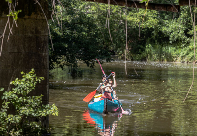 Canoë à Parcoul