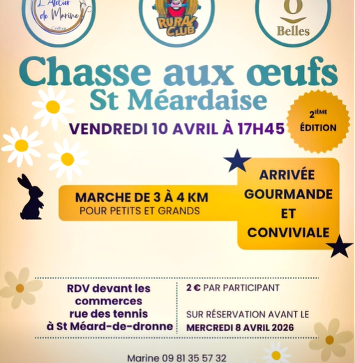 Chasse aux oeufs 10 avril
