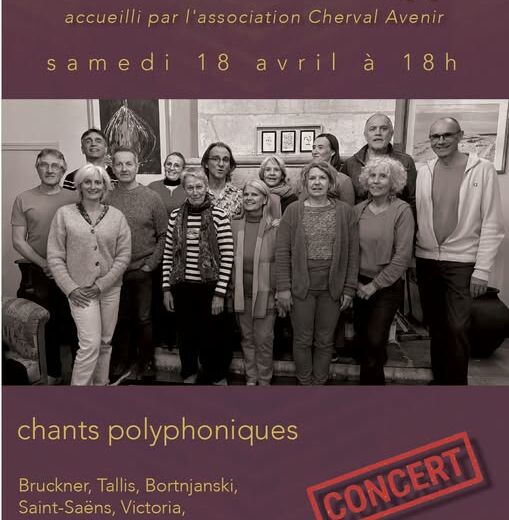 Concert cherval 18 avril