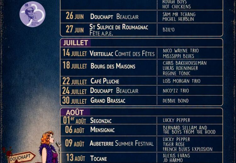 Douchapt Blues 2026