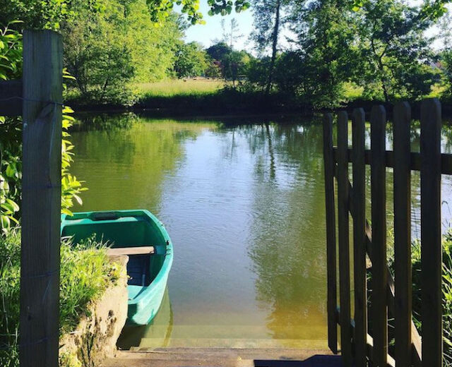 accès rivière baignade