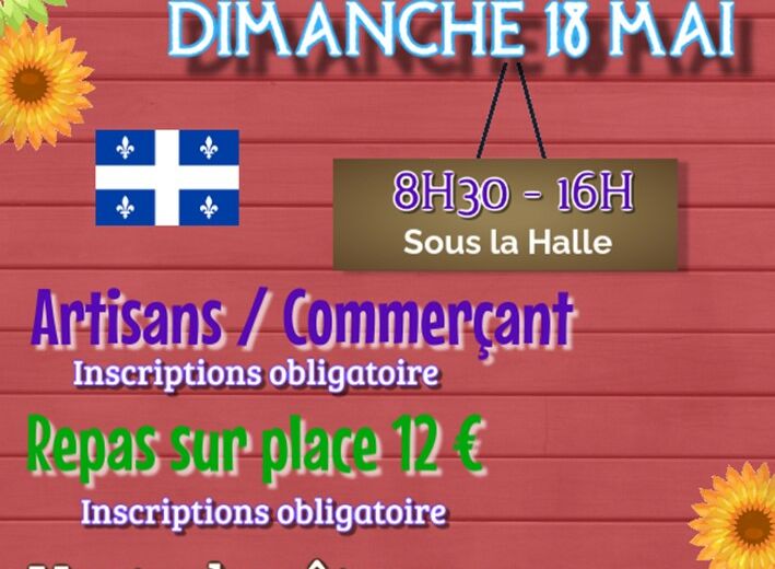 Marché Montagrier 18 mai
