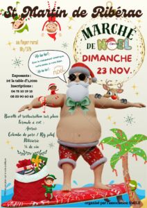 Colorful Illustrative Christmas Quote Retro Poster - 1