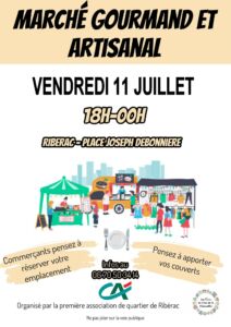Marché gourmand Ribérac