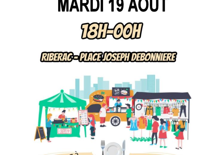 Marché gourmand Ribérac2
