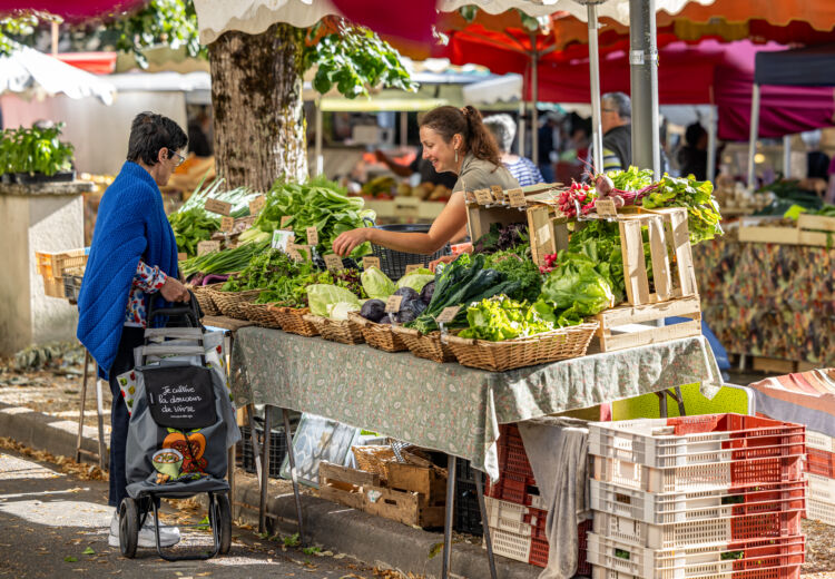 Ribérac - Marché