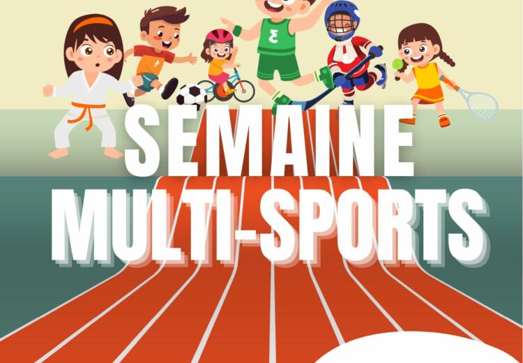Semaine multisport 7 au 9 avril