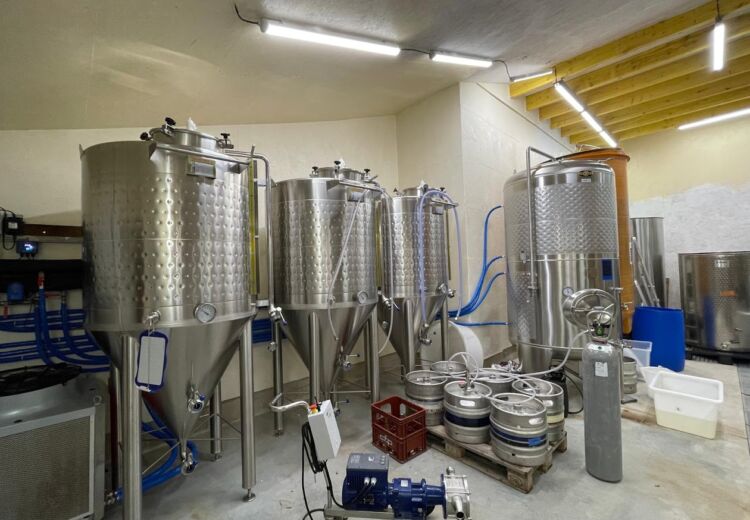 Small Things Cider production