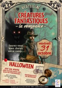 Soirée Halloween 31 oct
