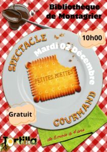 Spectacle 02 Decembre  petites miettes