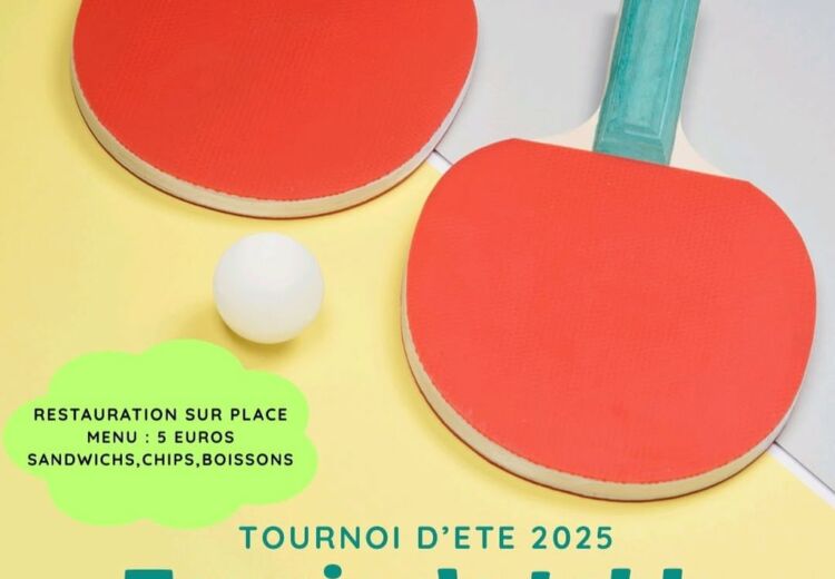 Tournoi Tennis de Table Ribérac