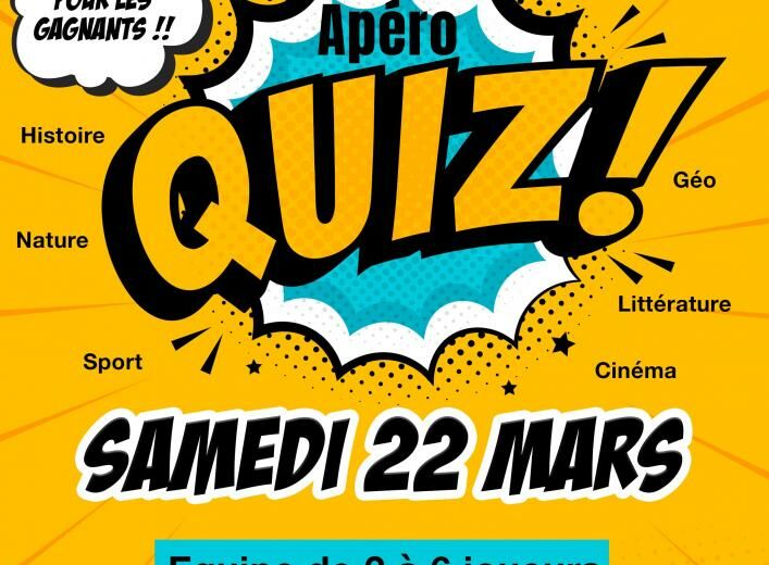 soirée apéro quizz