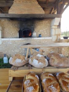 four à bois pain